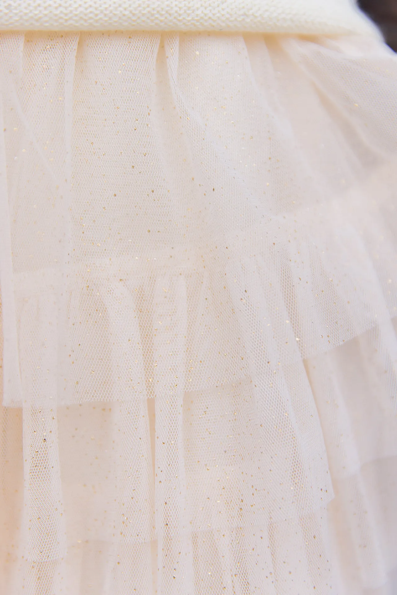 Bonton Montutu Mouton nederdel tyl glimmer