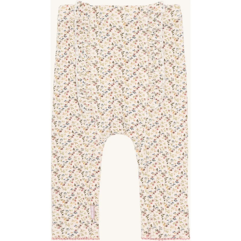 Hust & Claire Lærke leggings Whisper Melange økologisk