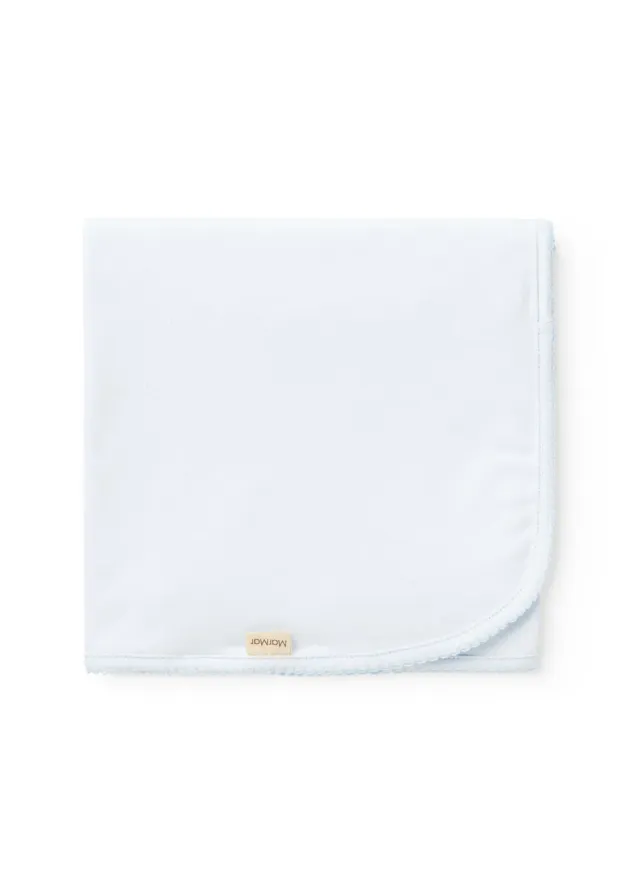 MarMar Copenhagen Alida babytæppe Light Blue 80x80