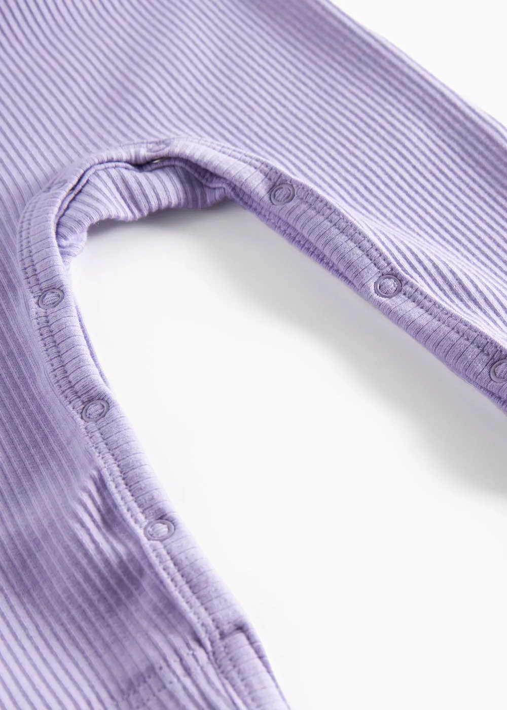 MarMar Copenhagen Rompy heldragt Soft Lavender rib