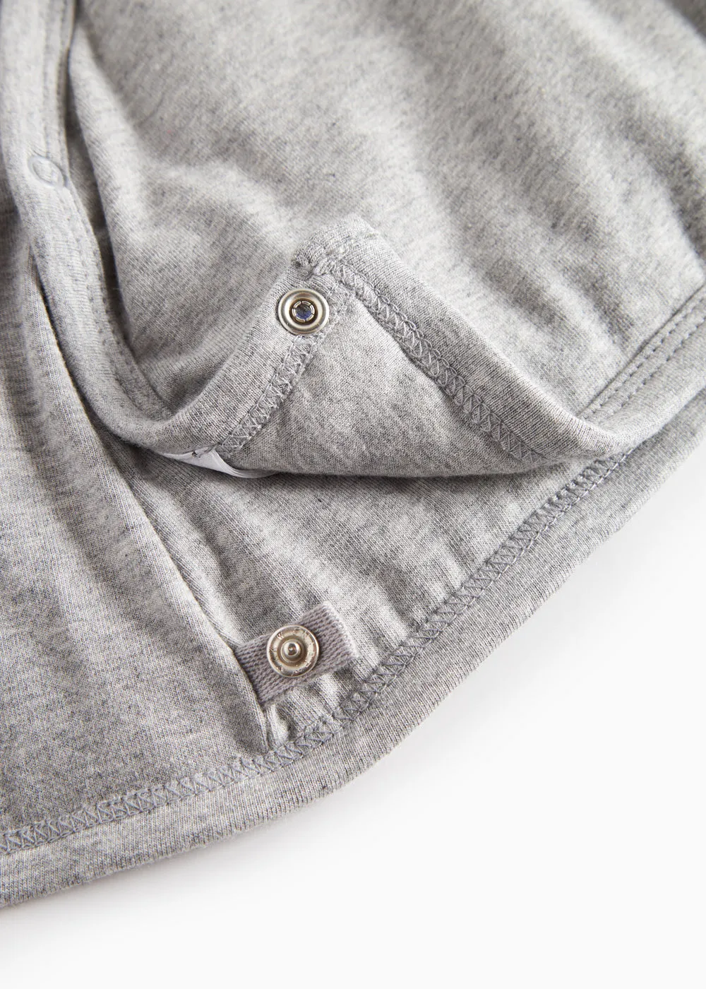 MarMar Copenhagen Jules babyjakke Light Grey Melange vatteret
