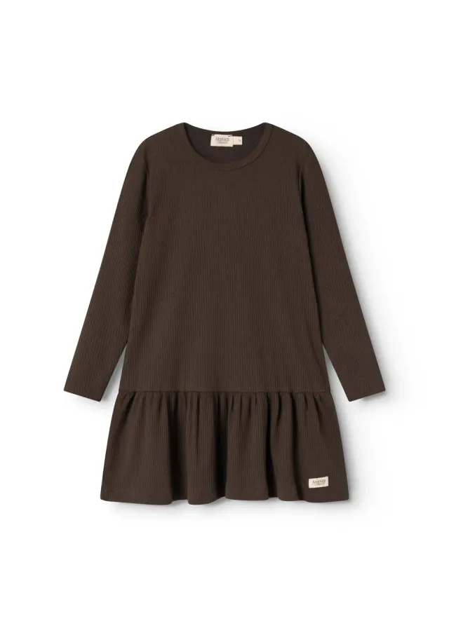 MarMar Dress Diro kjole Dark Roast modal stræk
