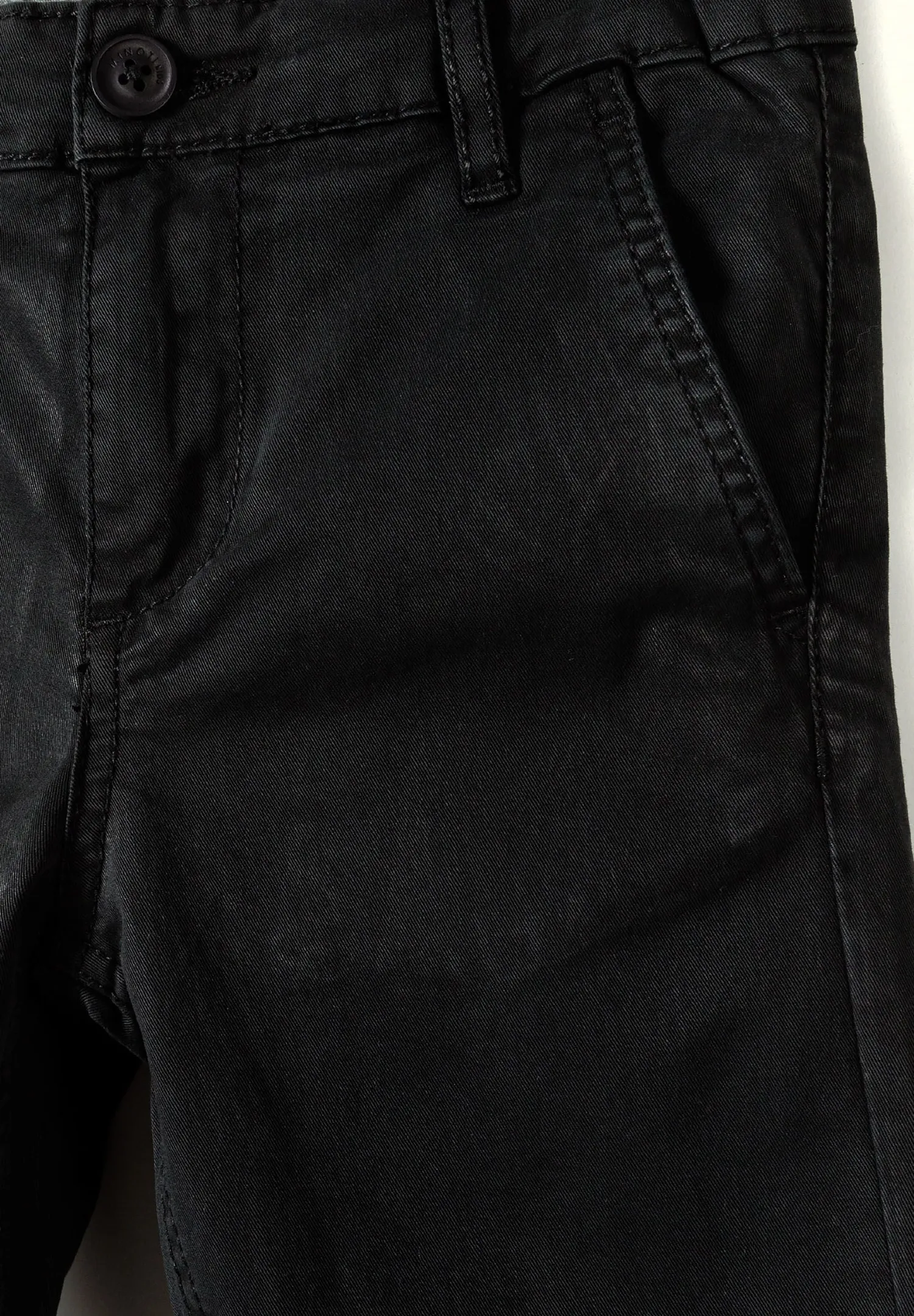 Minoti 43801 Chino til drenge sort bomuld