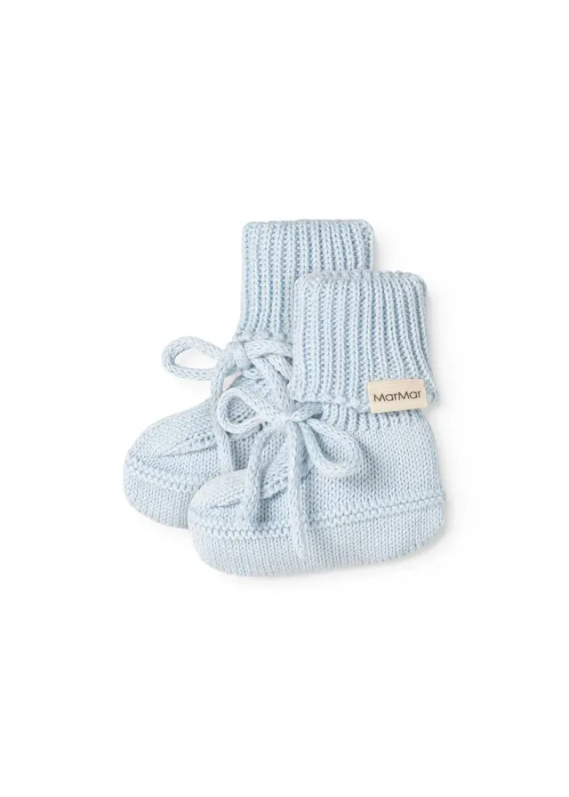 MarMar Abootie strikfutter Cerulean Sky strik