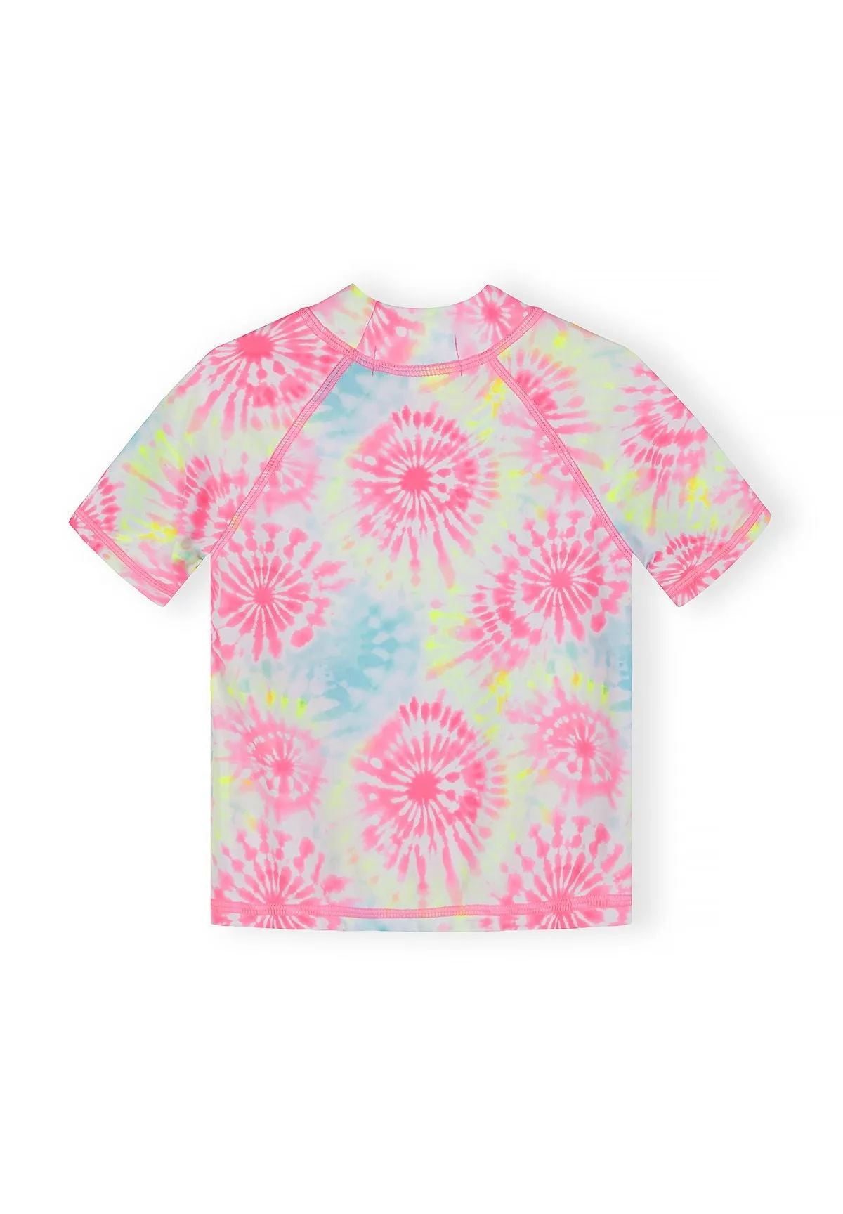 Minoti 44492 badeshirts til piger 2-pak blå batik