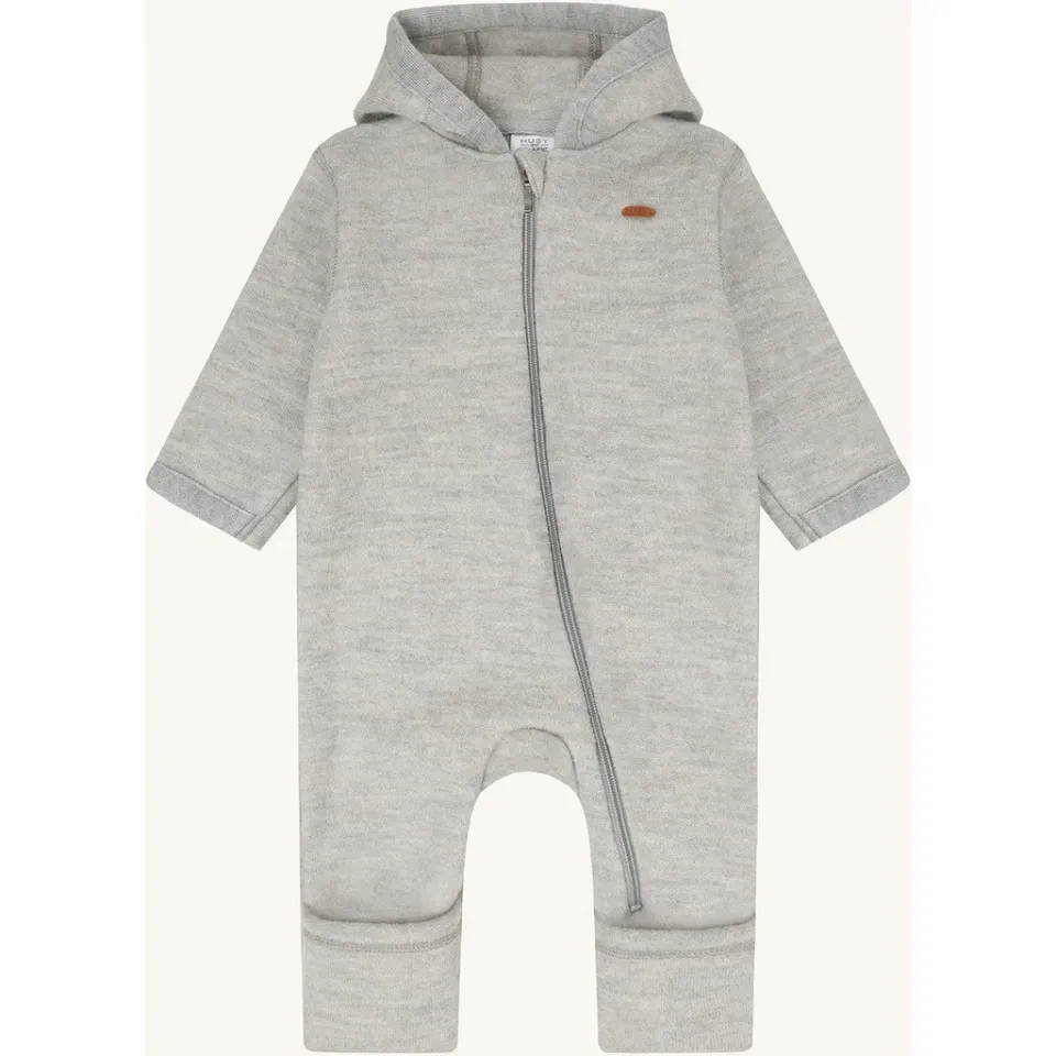 Hust & Claire HCMaddy Boiled Wool dragt light grey uld