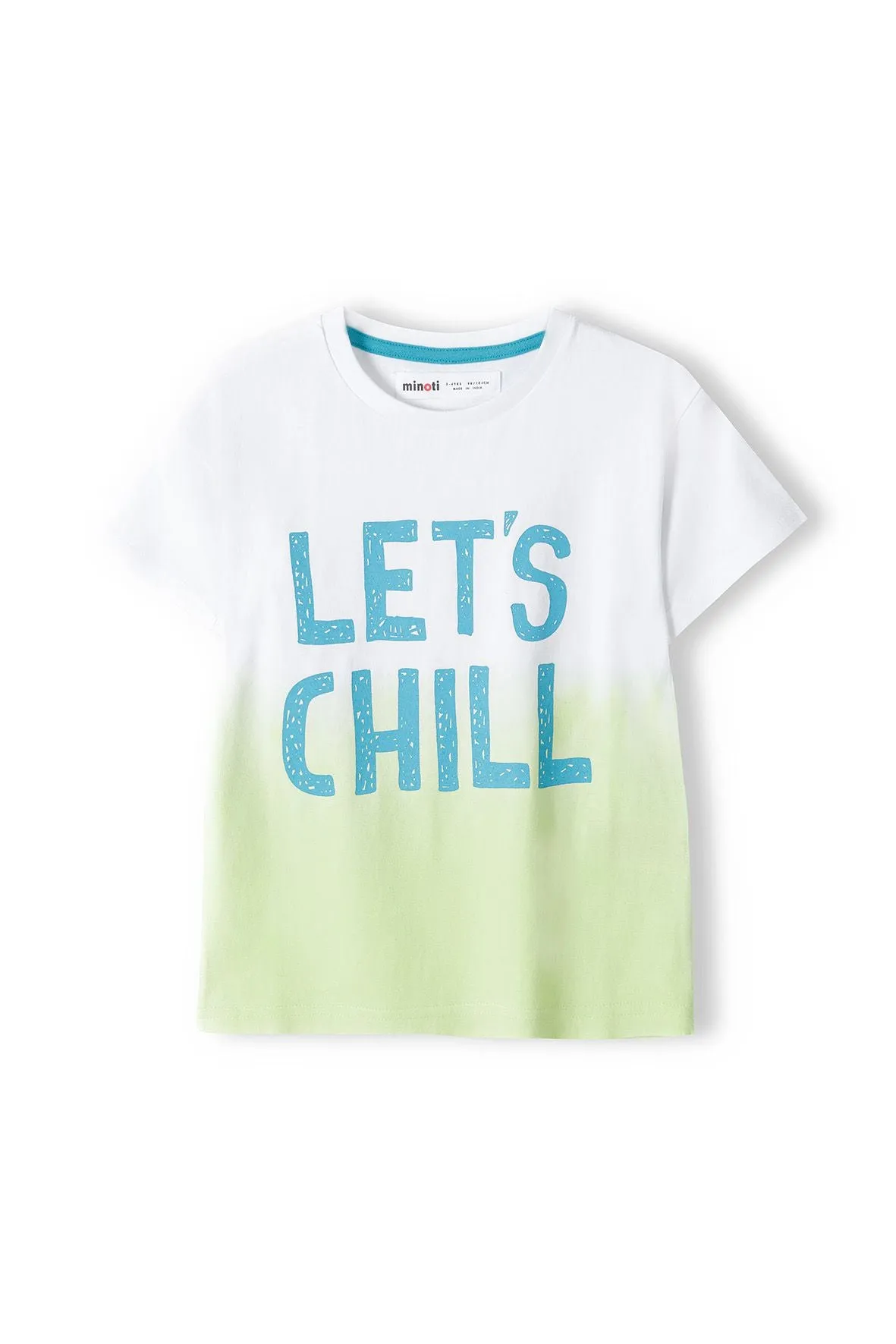Minoti 38421 t-shirts hvid 3-pak drenge