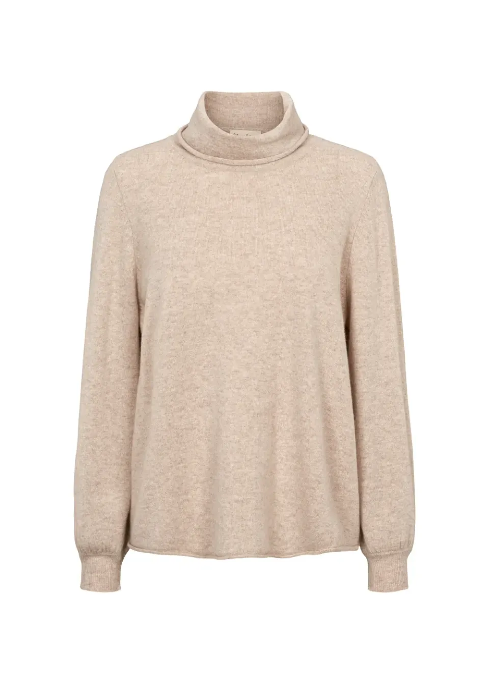 MarMar Tadin W kashmirbluse Sand Mel. rullekrave
