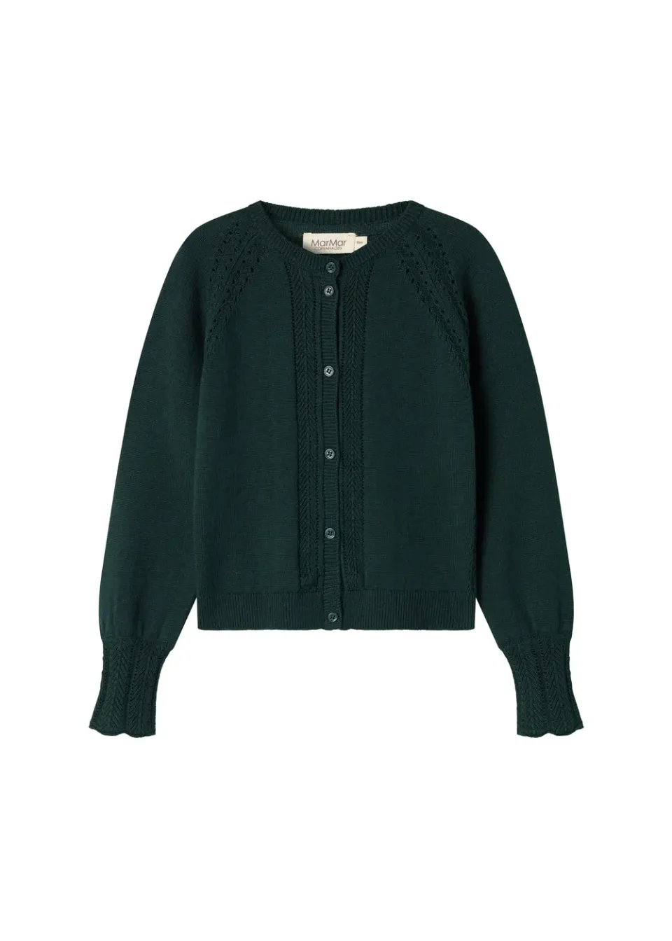 MarMar Tillie strik cardigan Dark Leaf blonde