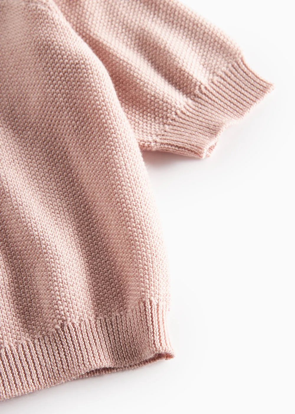 MarMar Taki strik cardigan Faded Rose perlestrik