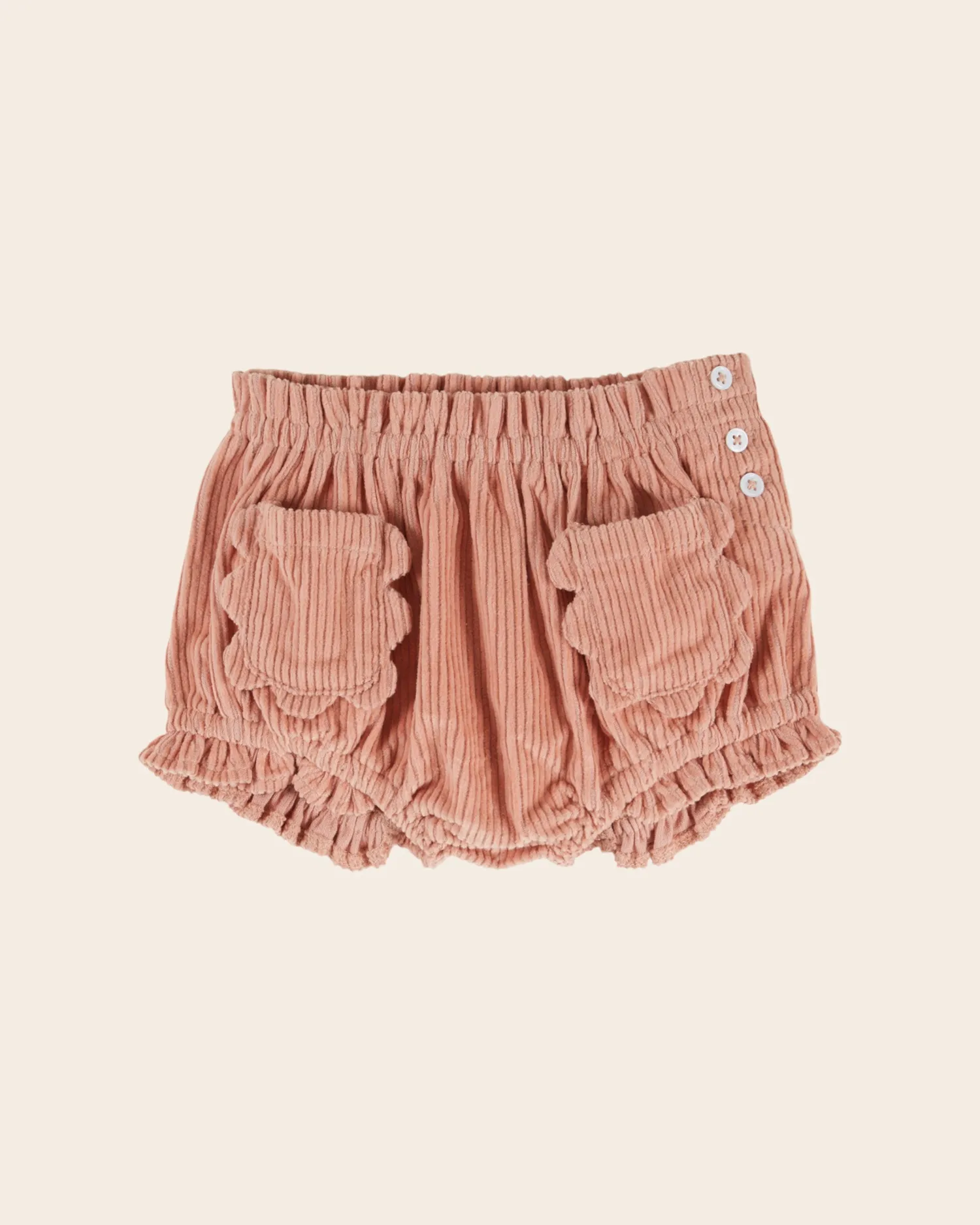 Emile et Ida Velours bloomers rose baby fløjl