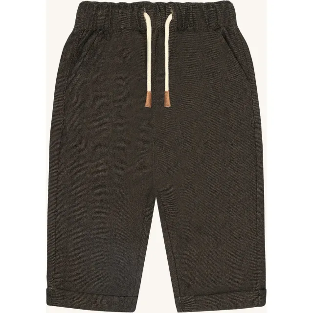 Hust & Claire HCJean Soft denim bukser black bomuld