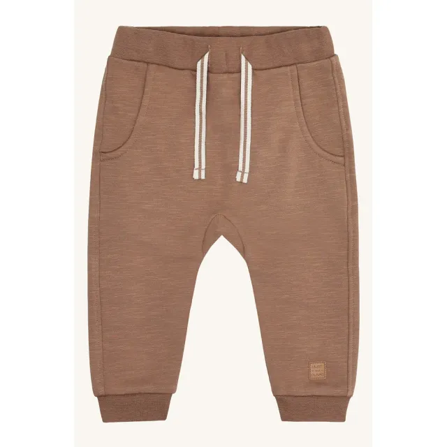 Hust & Claire Georgey Solid joggingbukser coca mocha økologisk