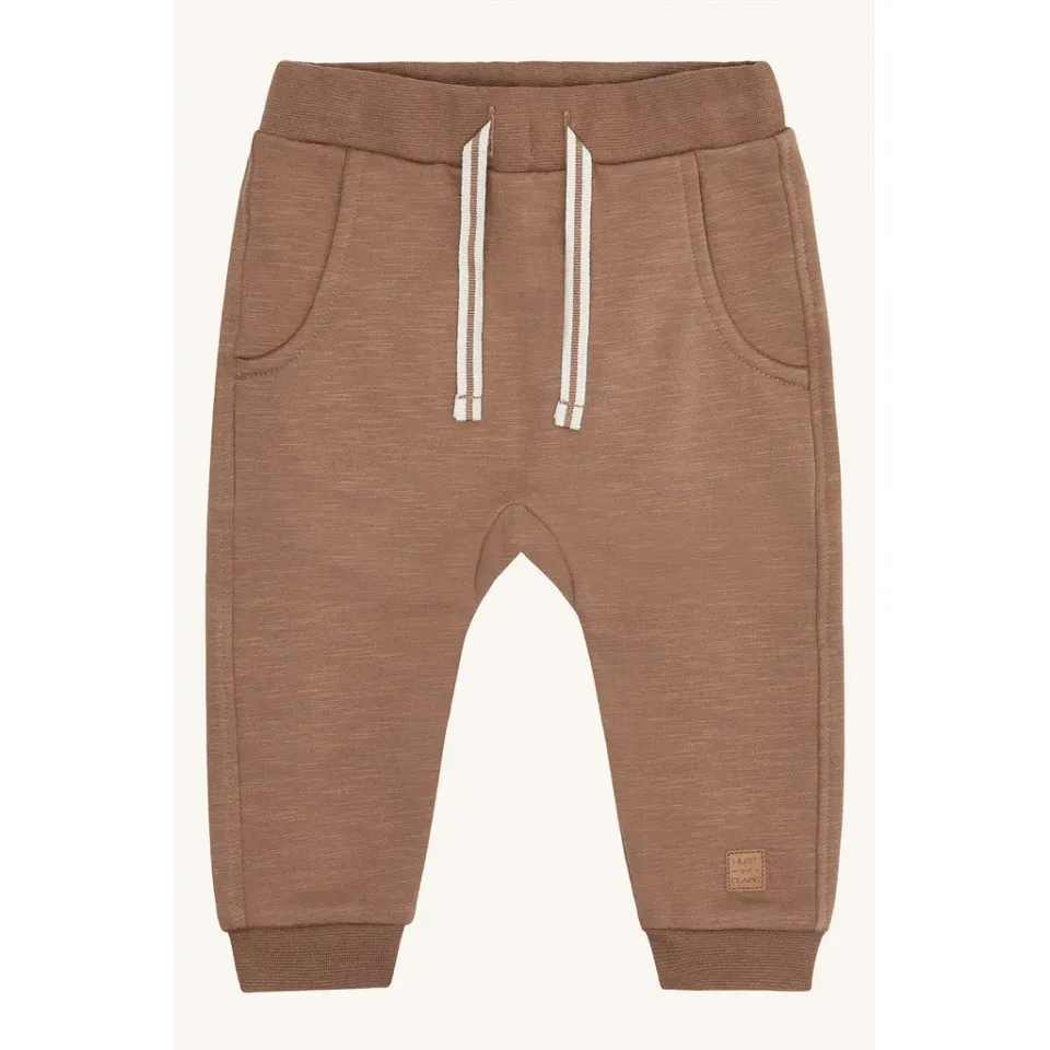 Hust & Claire Georgey Solid joggingbukser coca mocha økologisk