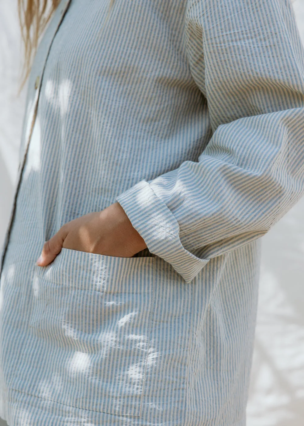 MarMar Pajama Set W Pyjamas Blue Stone Stripe