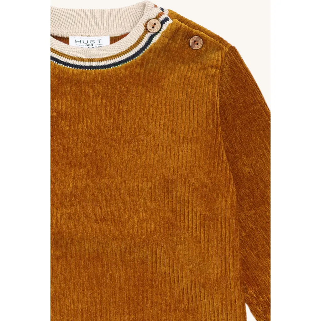 Hust & Claire HCSofus sweatshirt squirrel velour