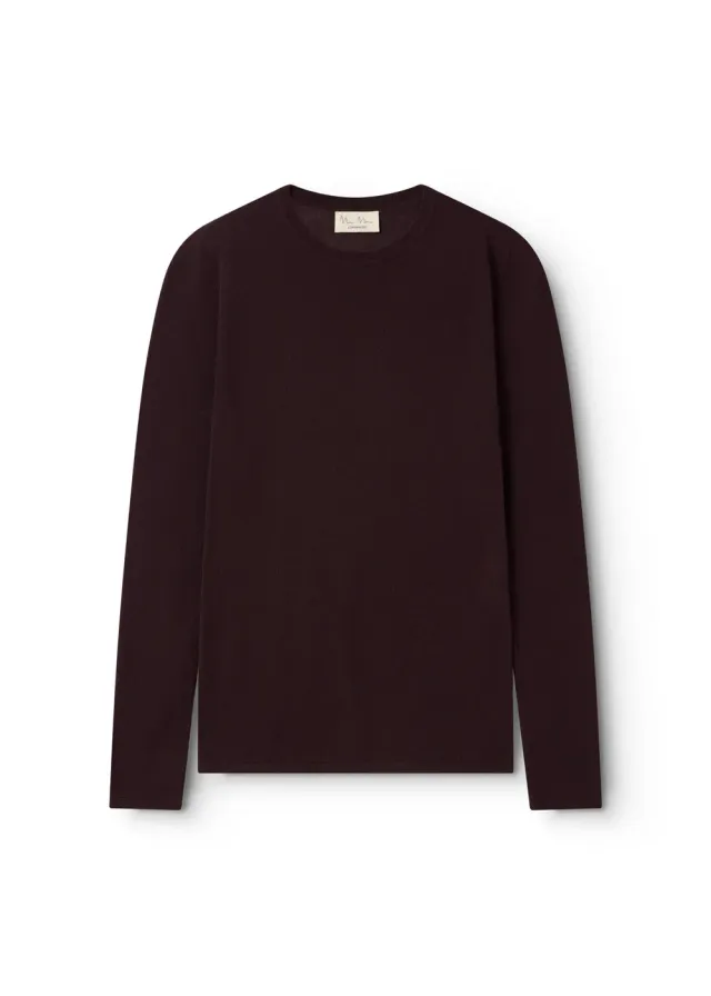 MarMar Tanne W Bluse Plum Chocolate merino