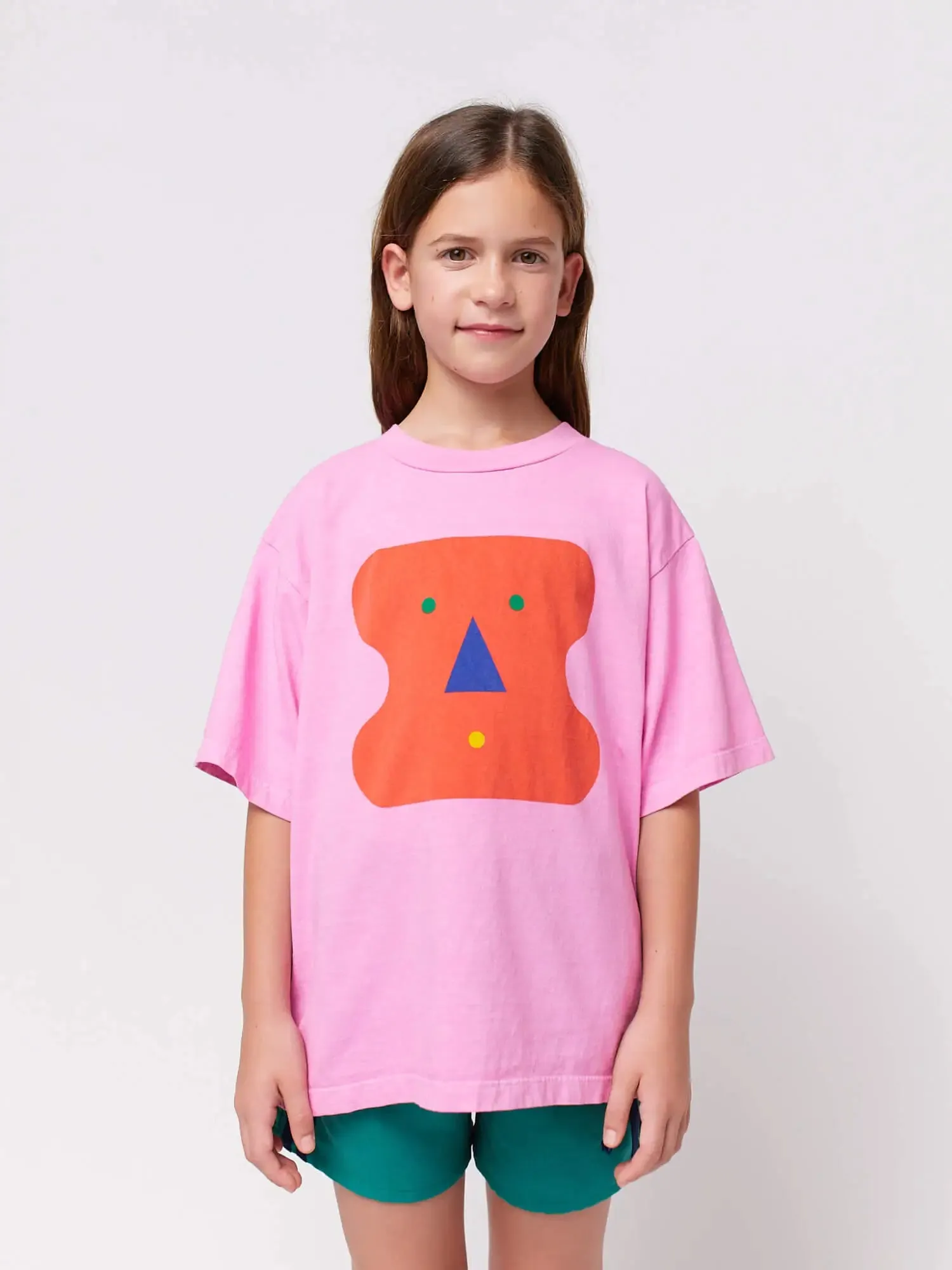 Bobo Choses Have Fun T-shirt pink genbrugsbomuld