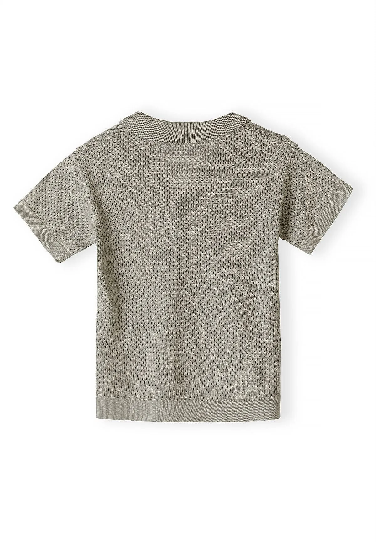 Minoti 44722 shortsæt polo khaki bomuld baby