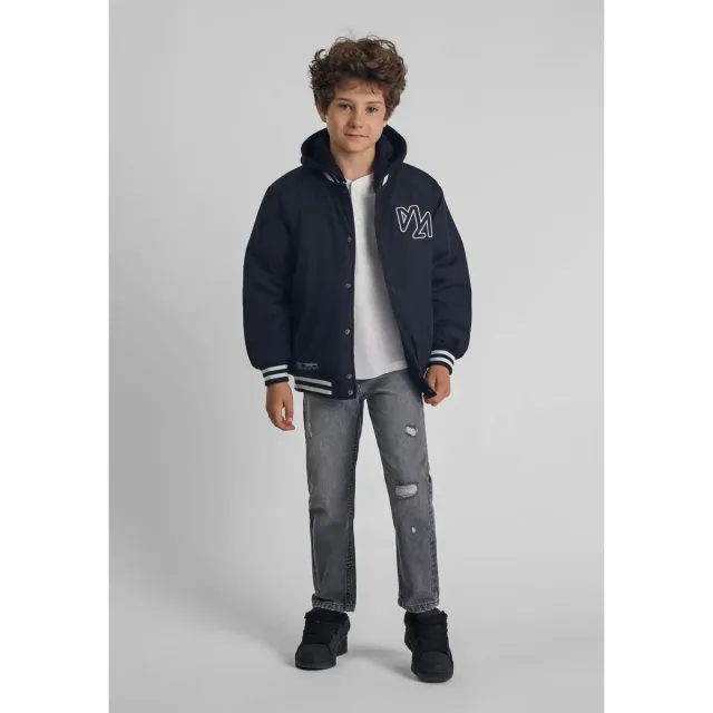 Minoti 43286 collegejakke sort bomber
