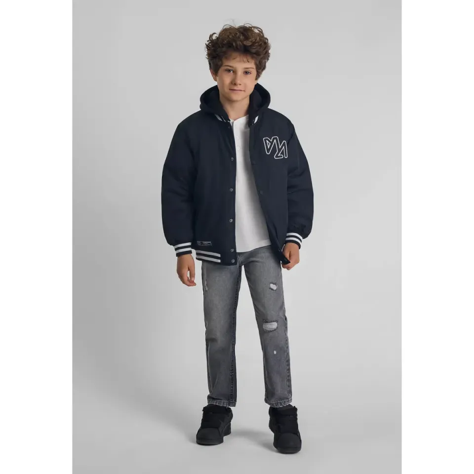 Minoti 43286 collegejakke sort bomber