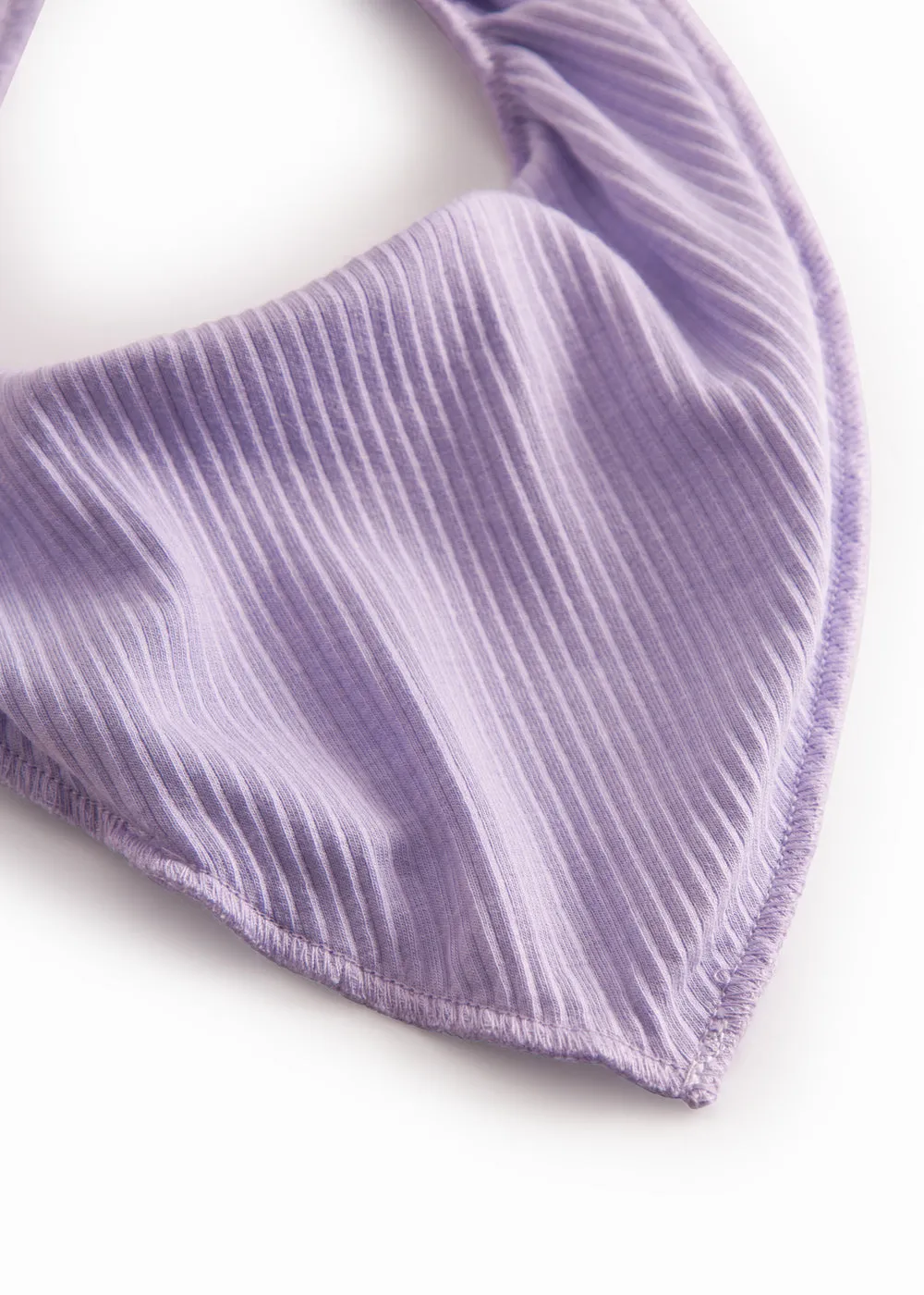 MarMar Dry Bib savlesmæk Lilacs dobbelt lag
