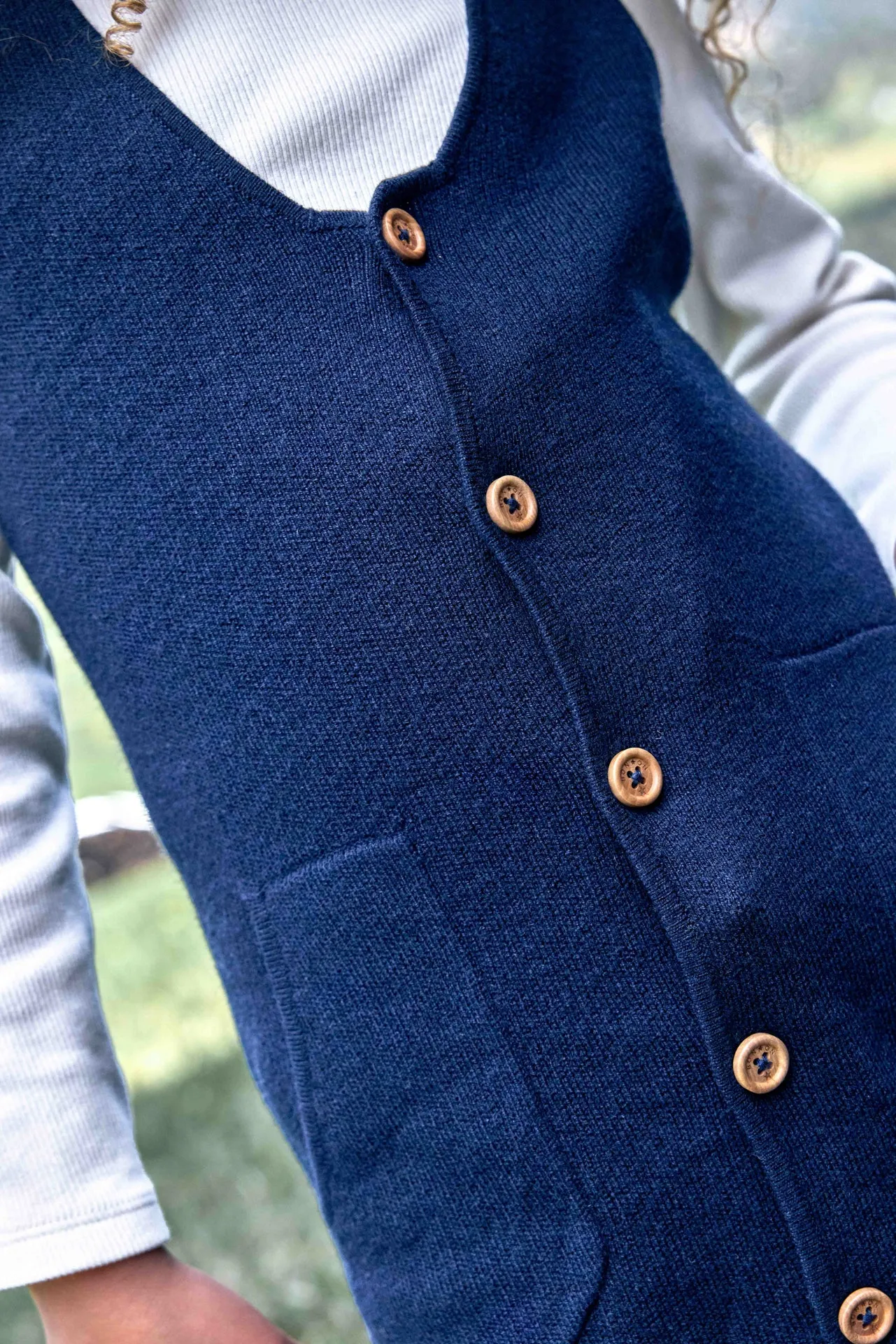 Bonton Miko kjole denim blå brut 2A-14A