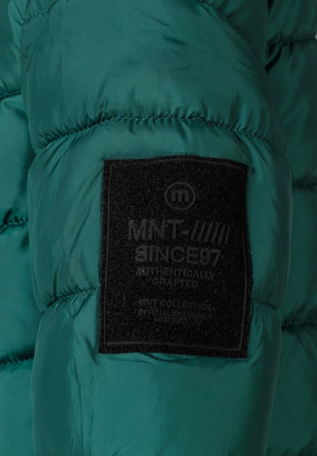 Minoti 45238 stepjakke grøn quiltet drenge