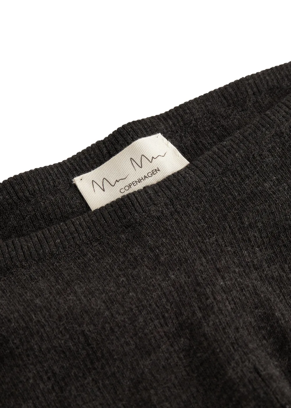 MarMar Pippi W leggings Black Grey Melange merinould