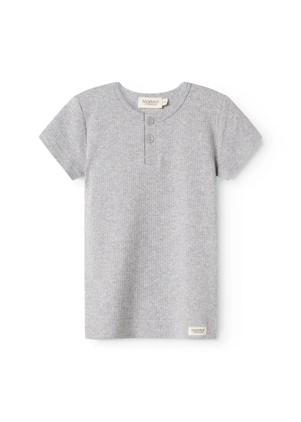 MarMar Tee SS t-shirt Light Grey Melange modal