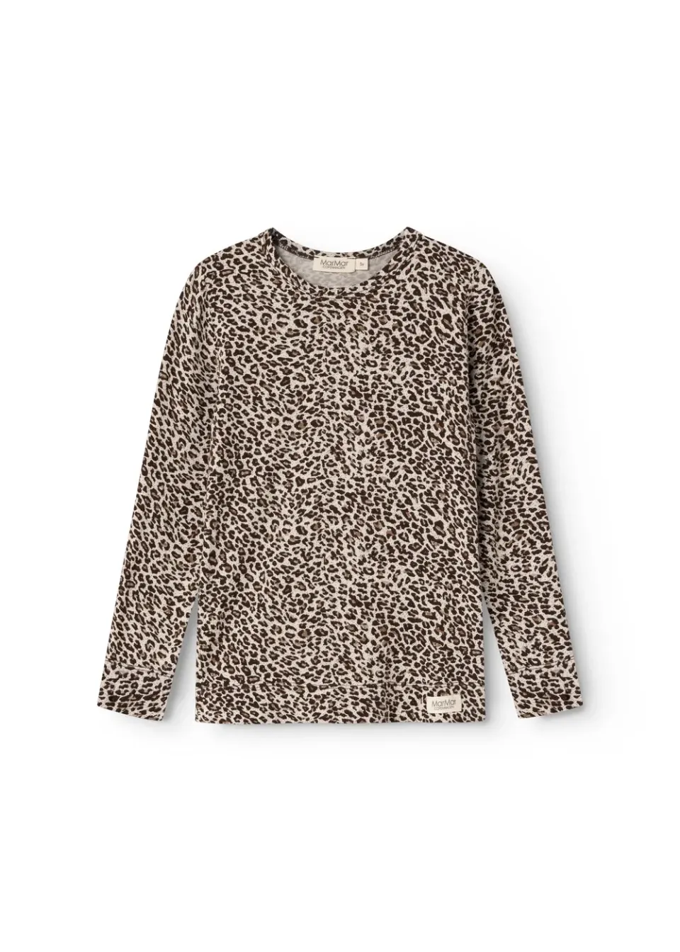 MarMar Leo Tee T-shirt Dark Brown Leo Leopard