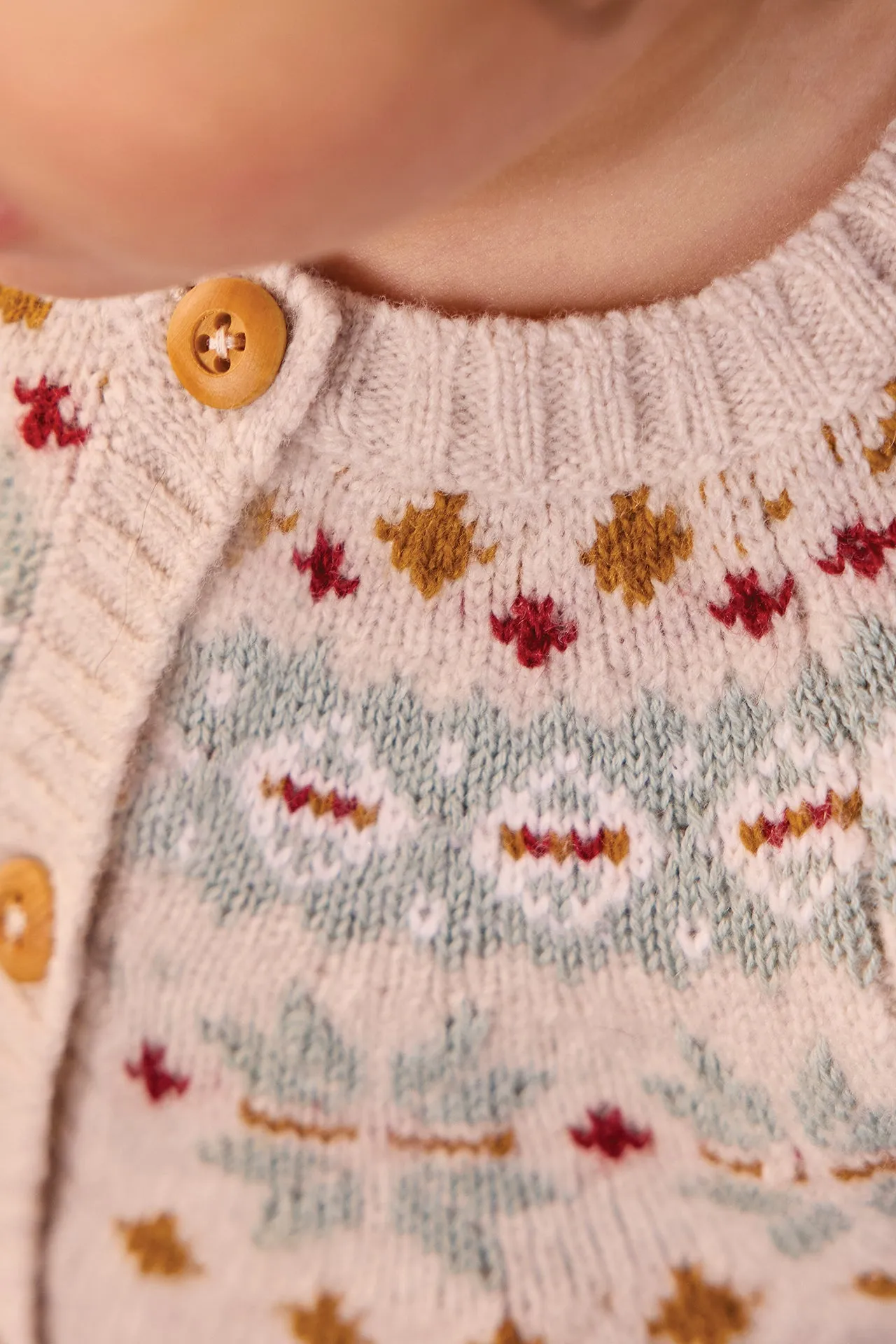 Bonton Toudou Scone sæt uld jacquard