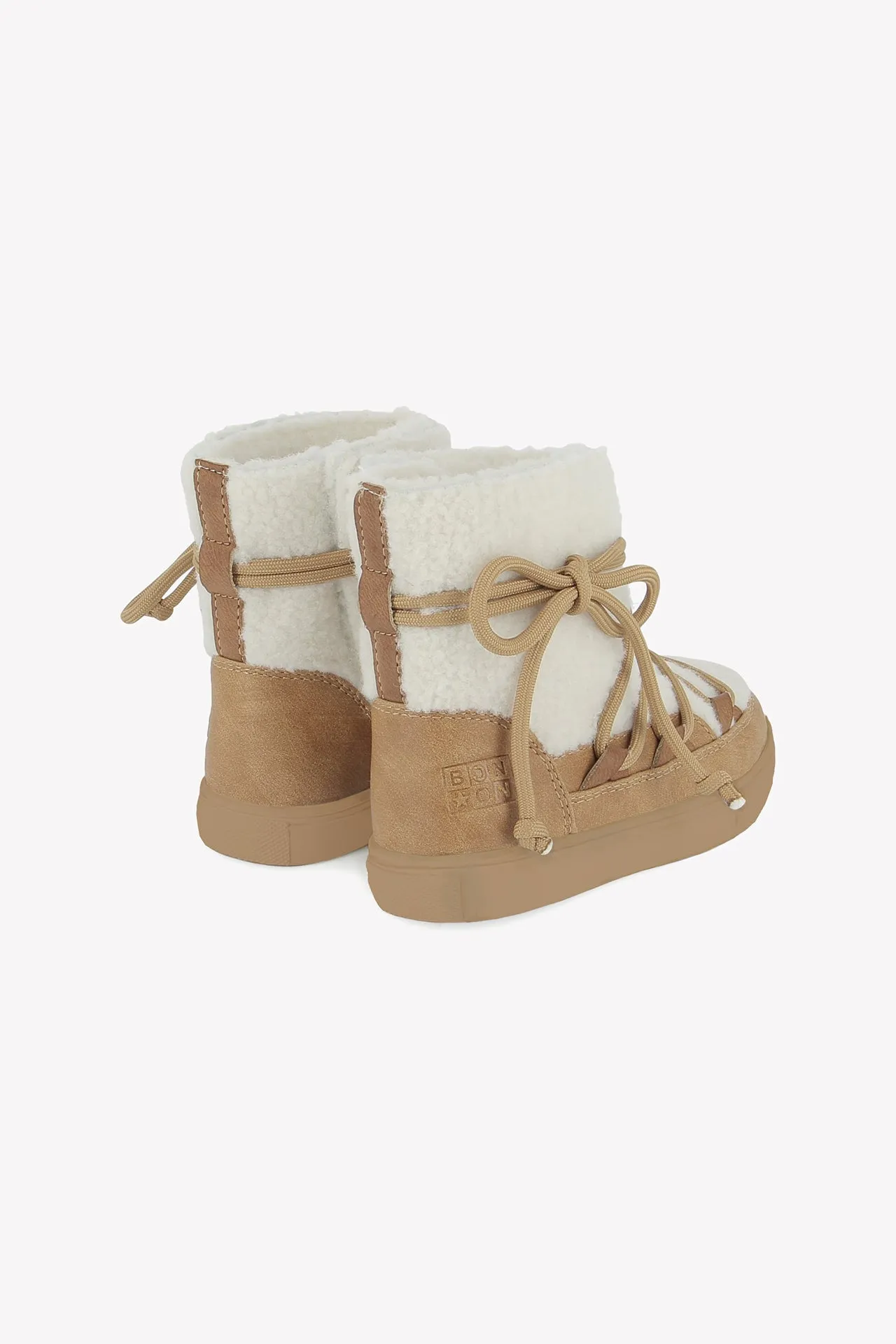 Bonton Basil Skimo vinterstøvler brun sherpa