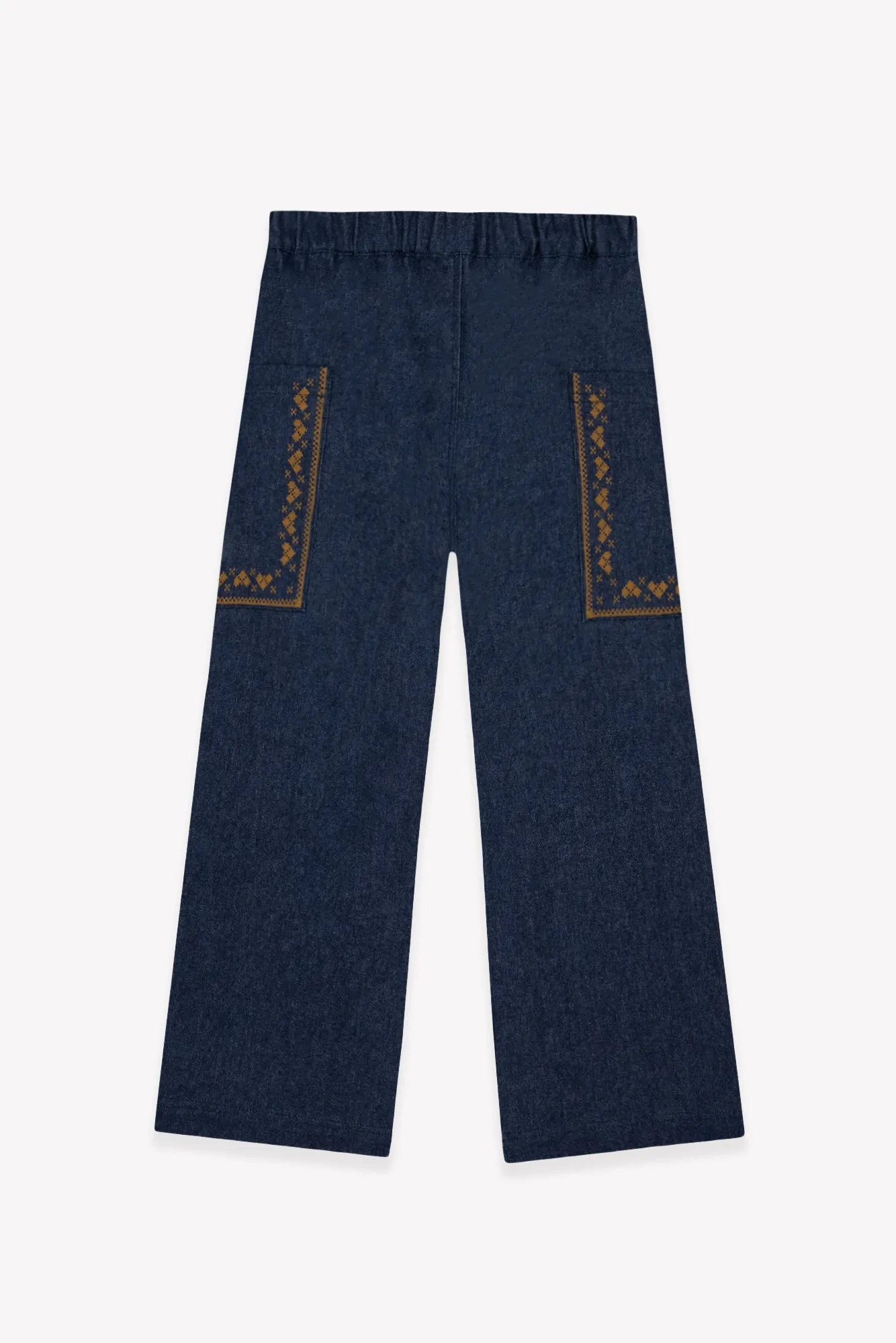 Bonton Lauren Chambray Coton bukser bomuld vide