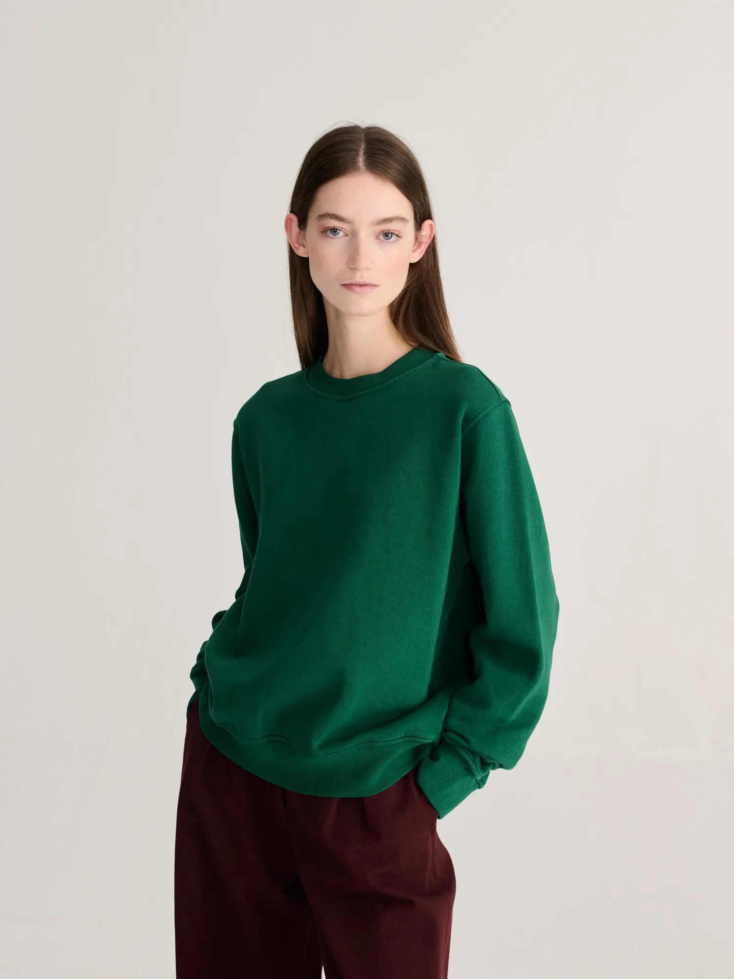 Bobo Choses Mystery BC sweatshirt grøn økologisk bomuld