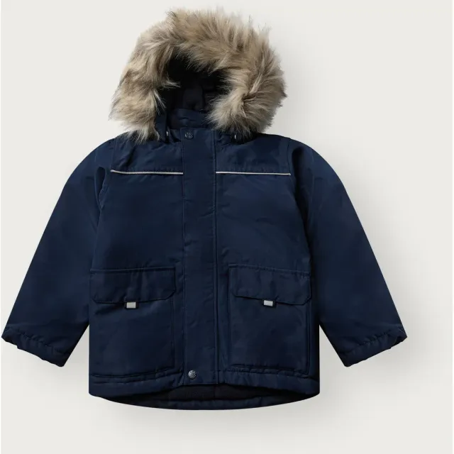 Hust & Claire HCObi Solid vinterjakke More Navy vandtæt
