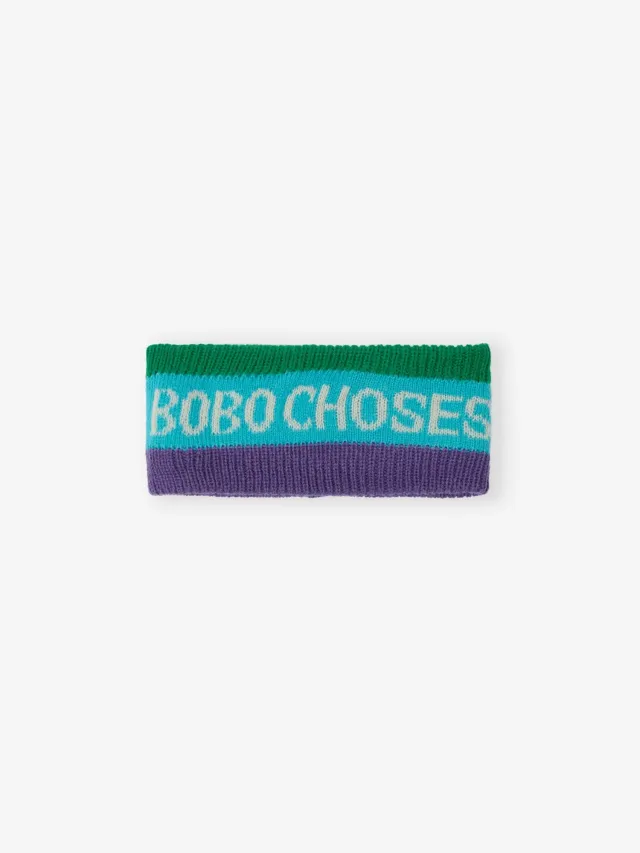 Bobo Choses All About Monsters strik pandebånd flerfarvet