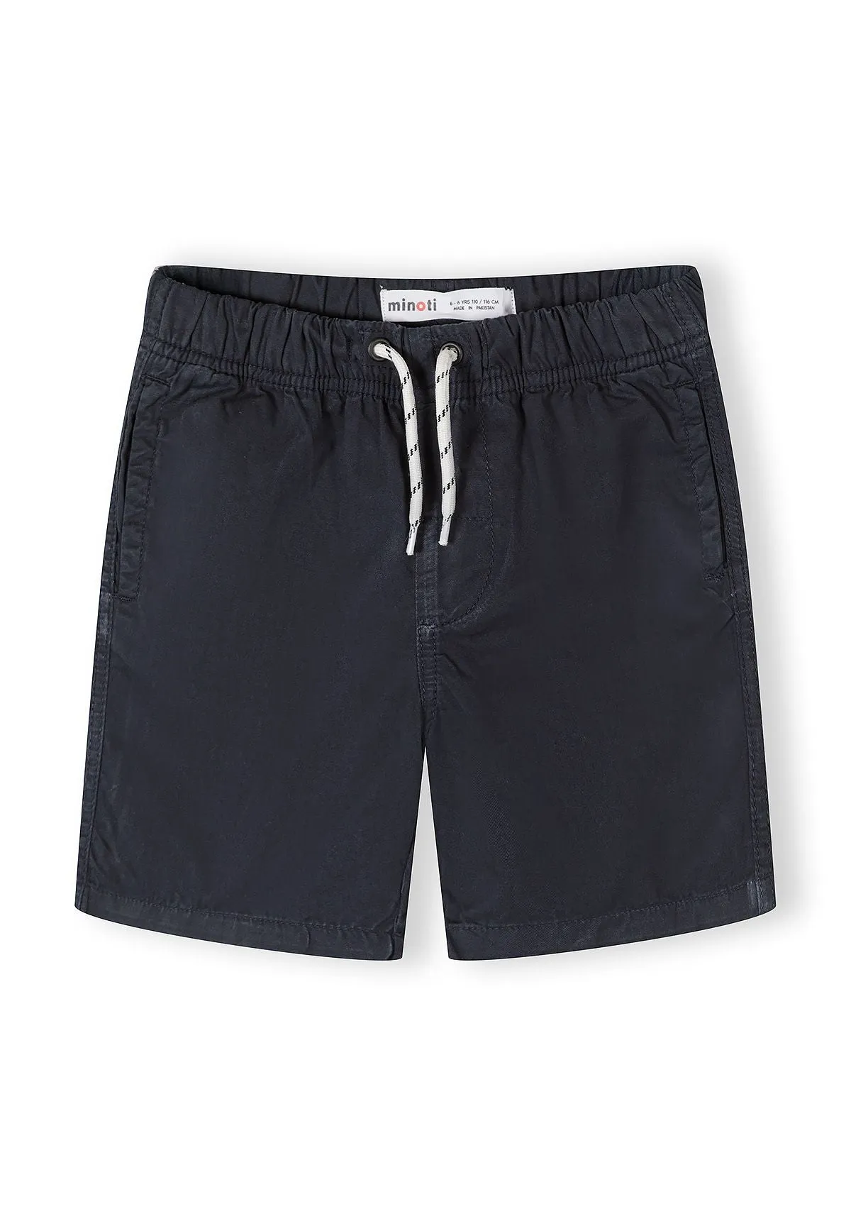 Minoti shorts til drenge marine 3-pak bomuld