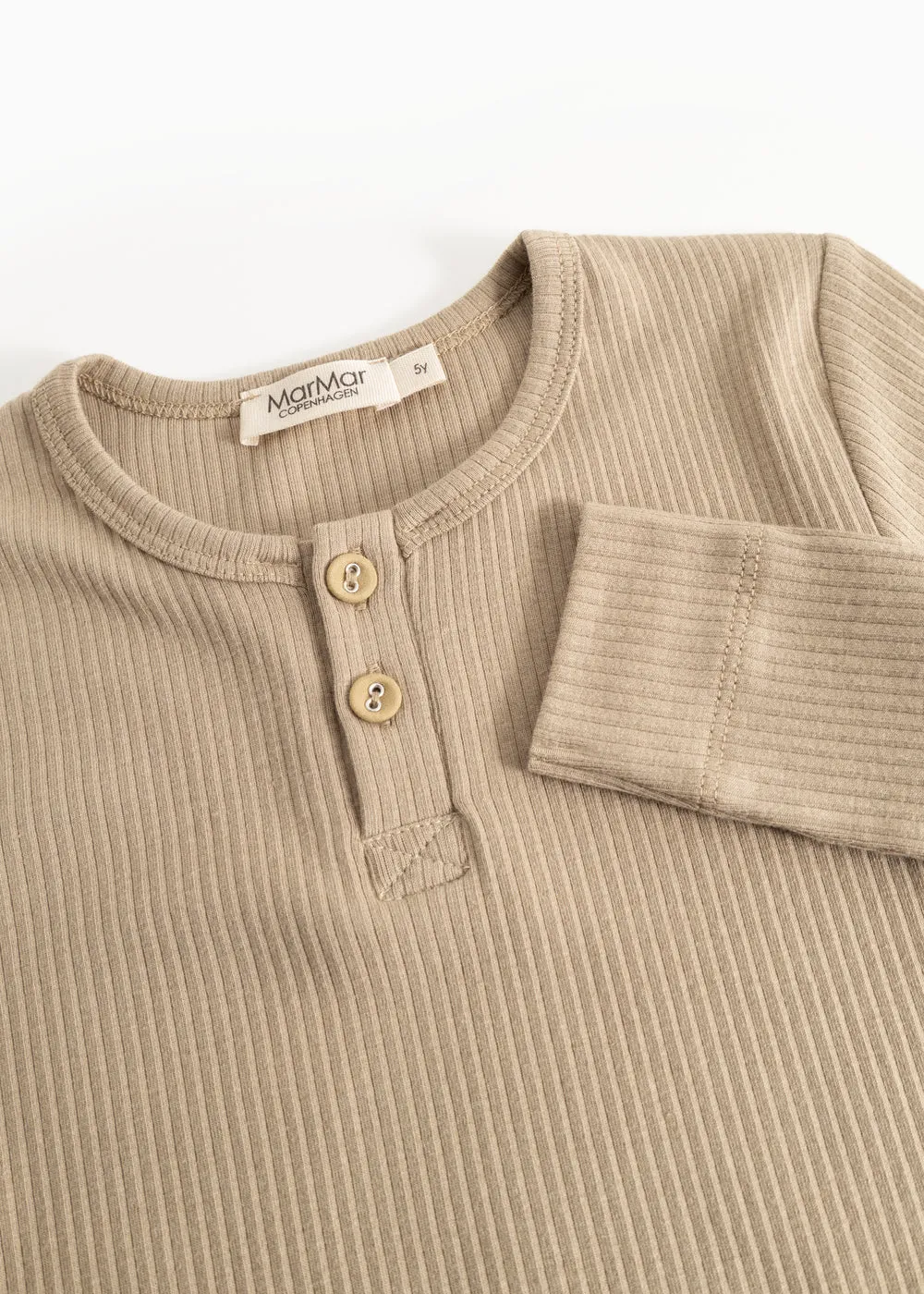 MarMar Tee LS langærmet t-shirt Muddy modal 68-152