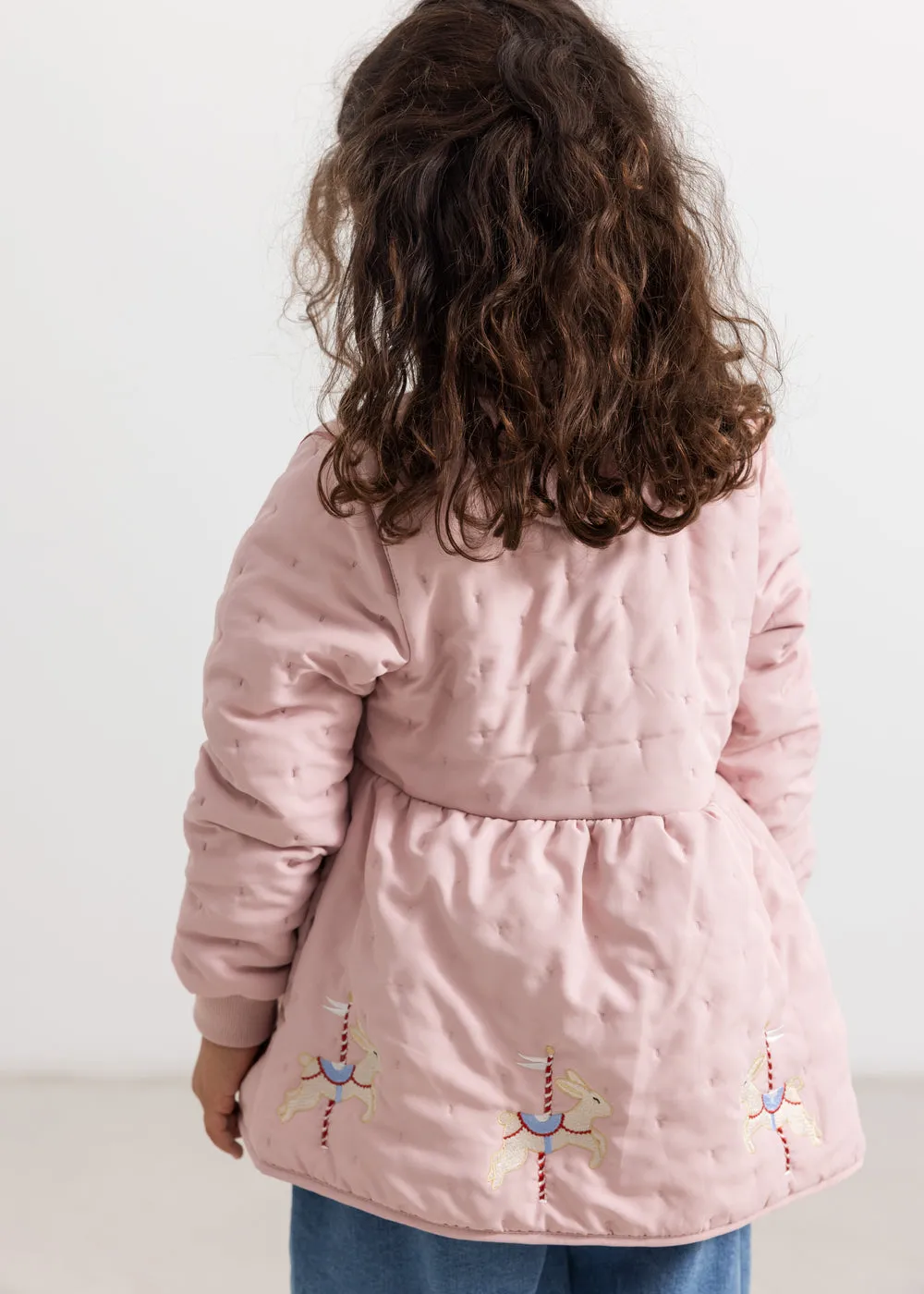 MarMar Copenhagen Orisa termojakke Rose Mallow peplum