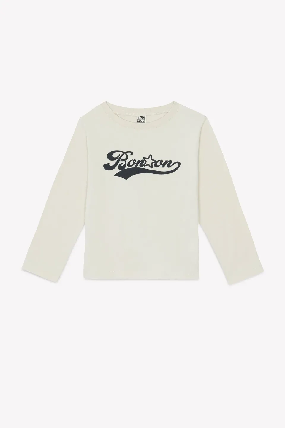 Bonton Taxo Gris Logo t-shirt bomuld langærmet