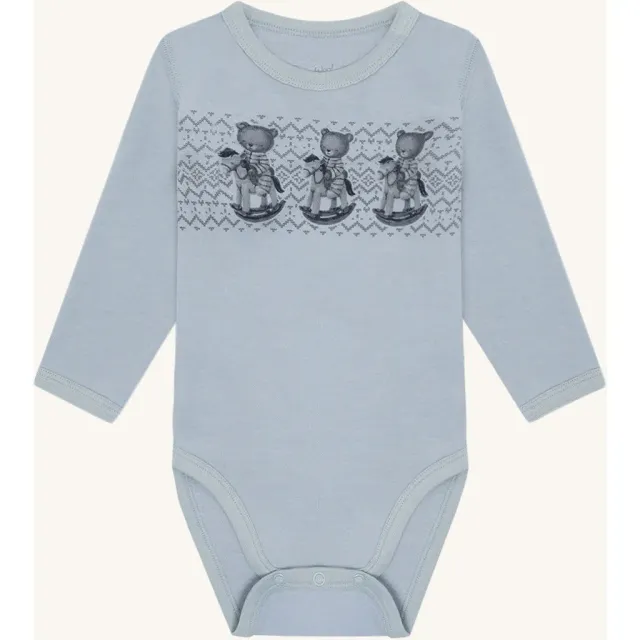 Hust & Claire HCBaloo body baby blue uld bambus