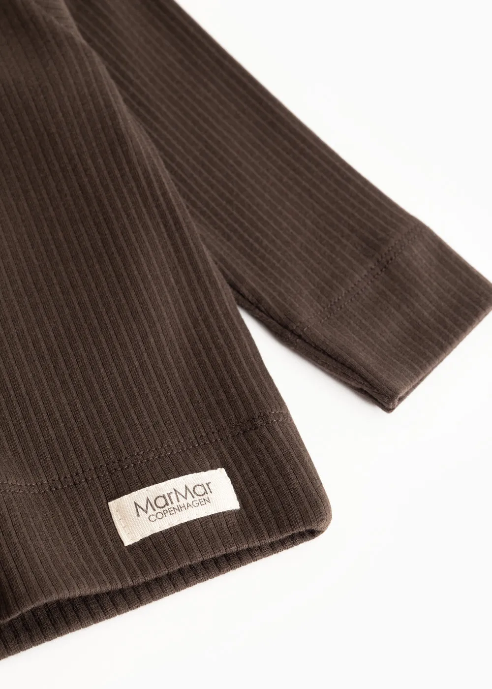 MarMar Copenhagen Cardigan bluse dark roast modal