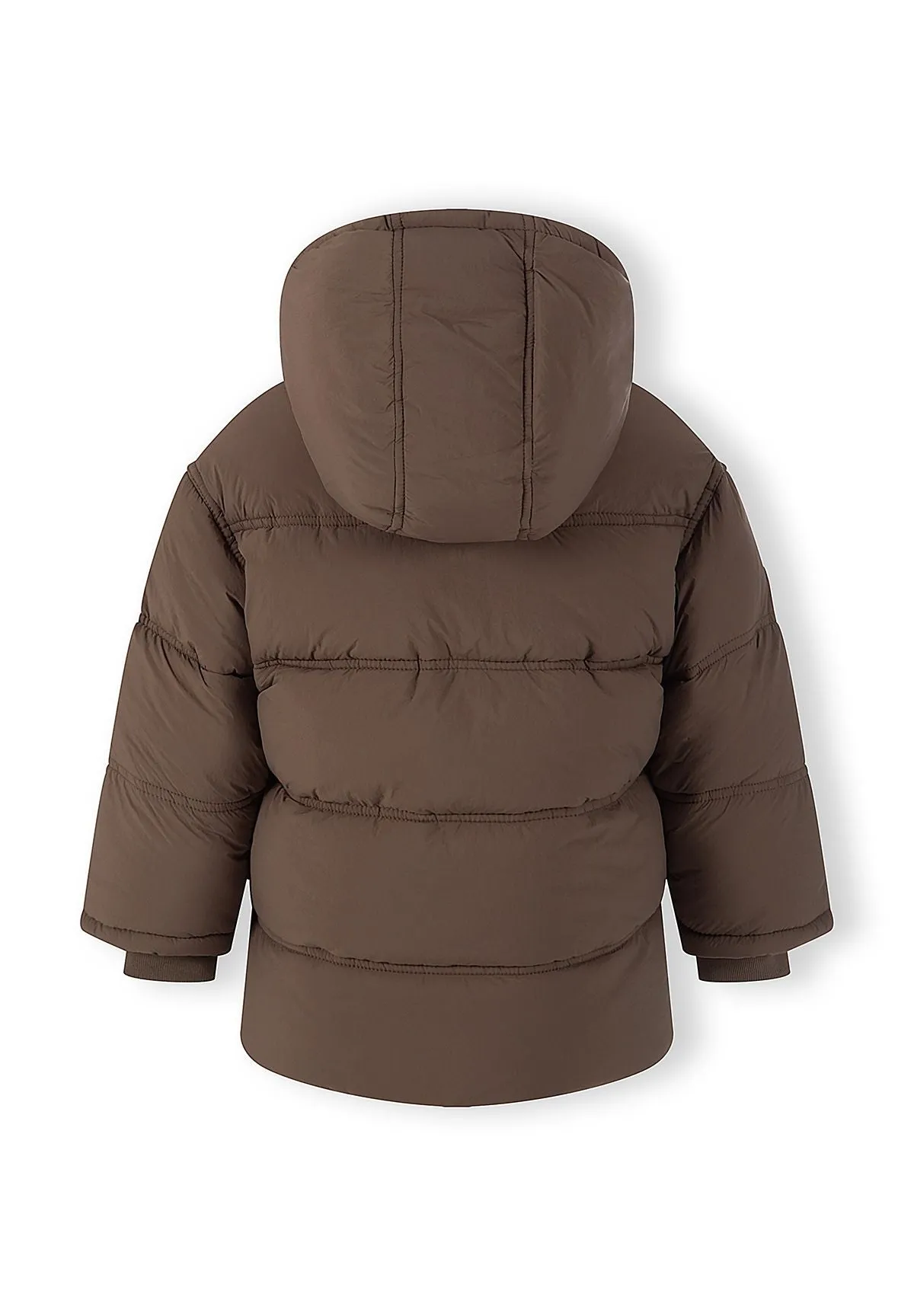Minoti 45225 vinterfrakke brun teddyfoer