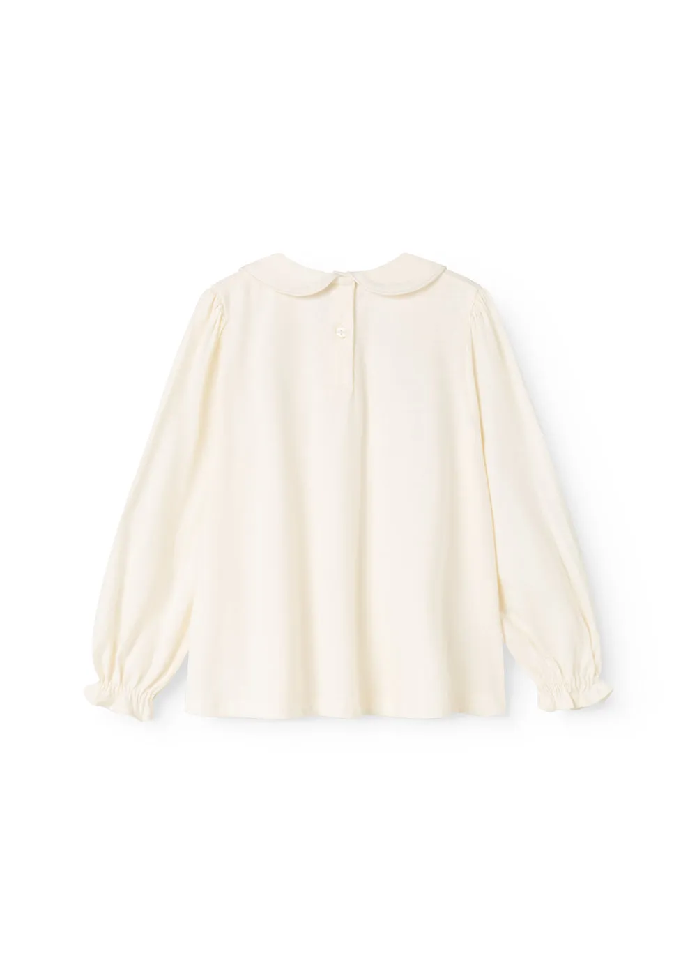MarMar Tielle bluse Gentle White økologisk bomuld