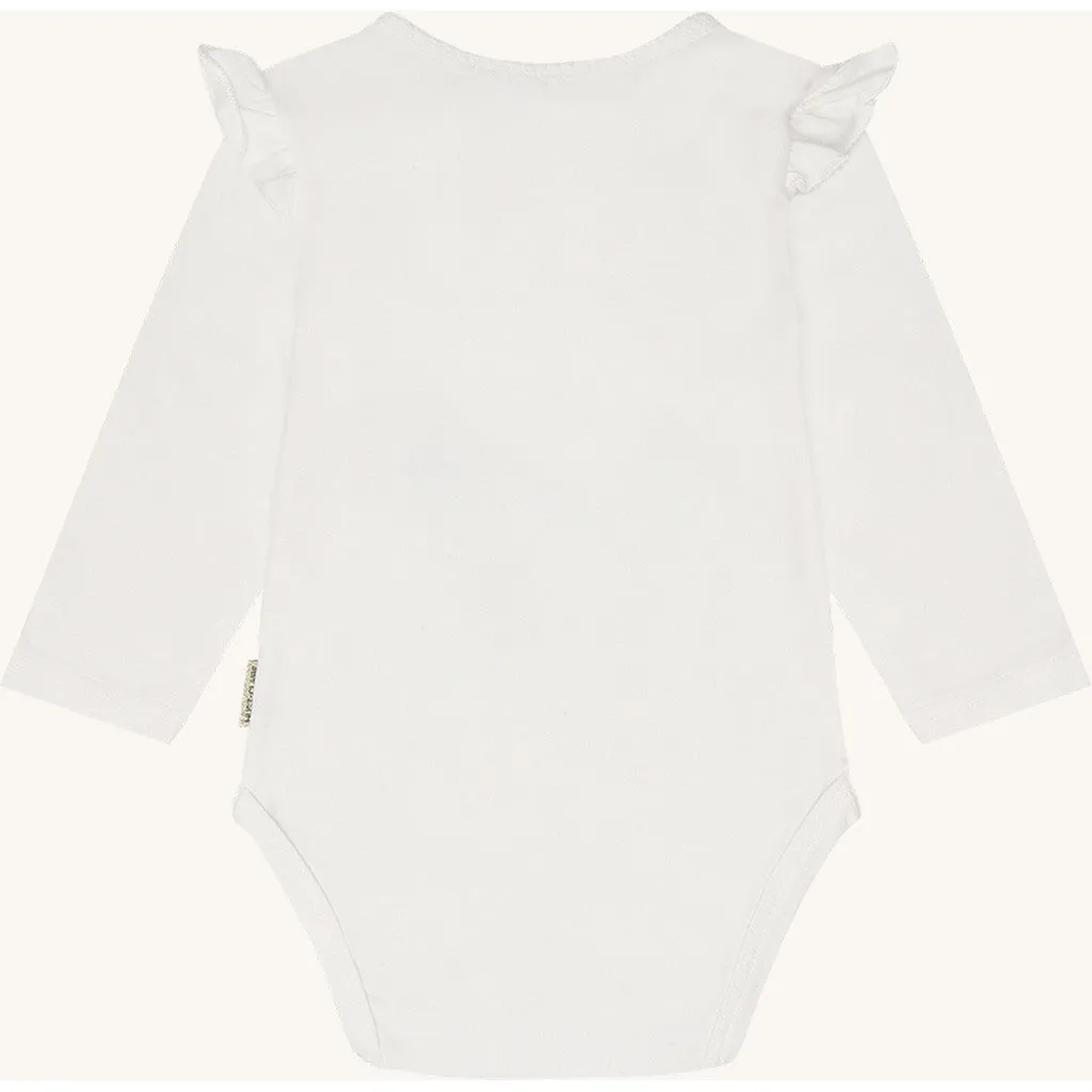 Hust & Claire Britt Heart body Ivory bomuld