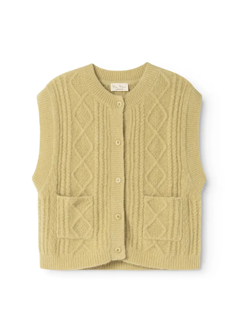 MarMar Taju W strikvest Harvest Melange mohair
