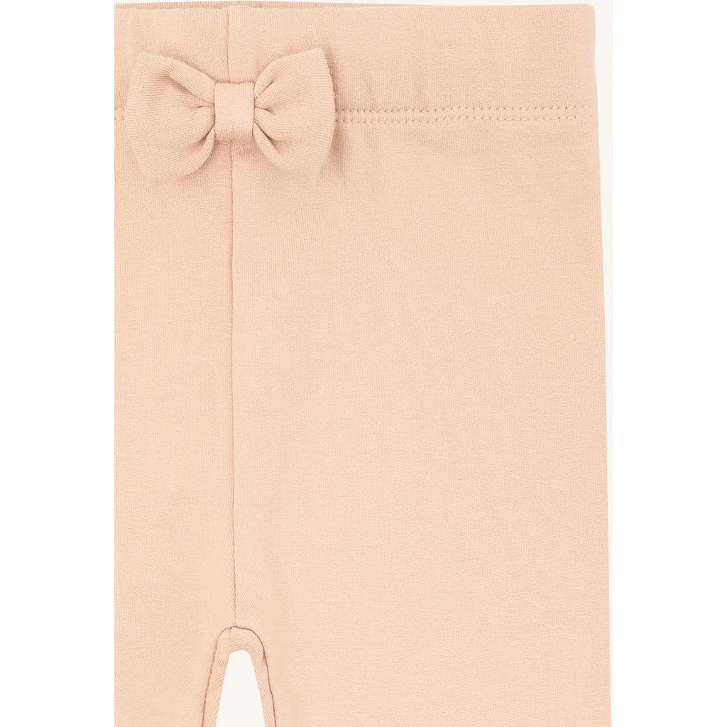 Hust & Claire HCLisa Brushed W25 leggings Rugby Tan økologisk