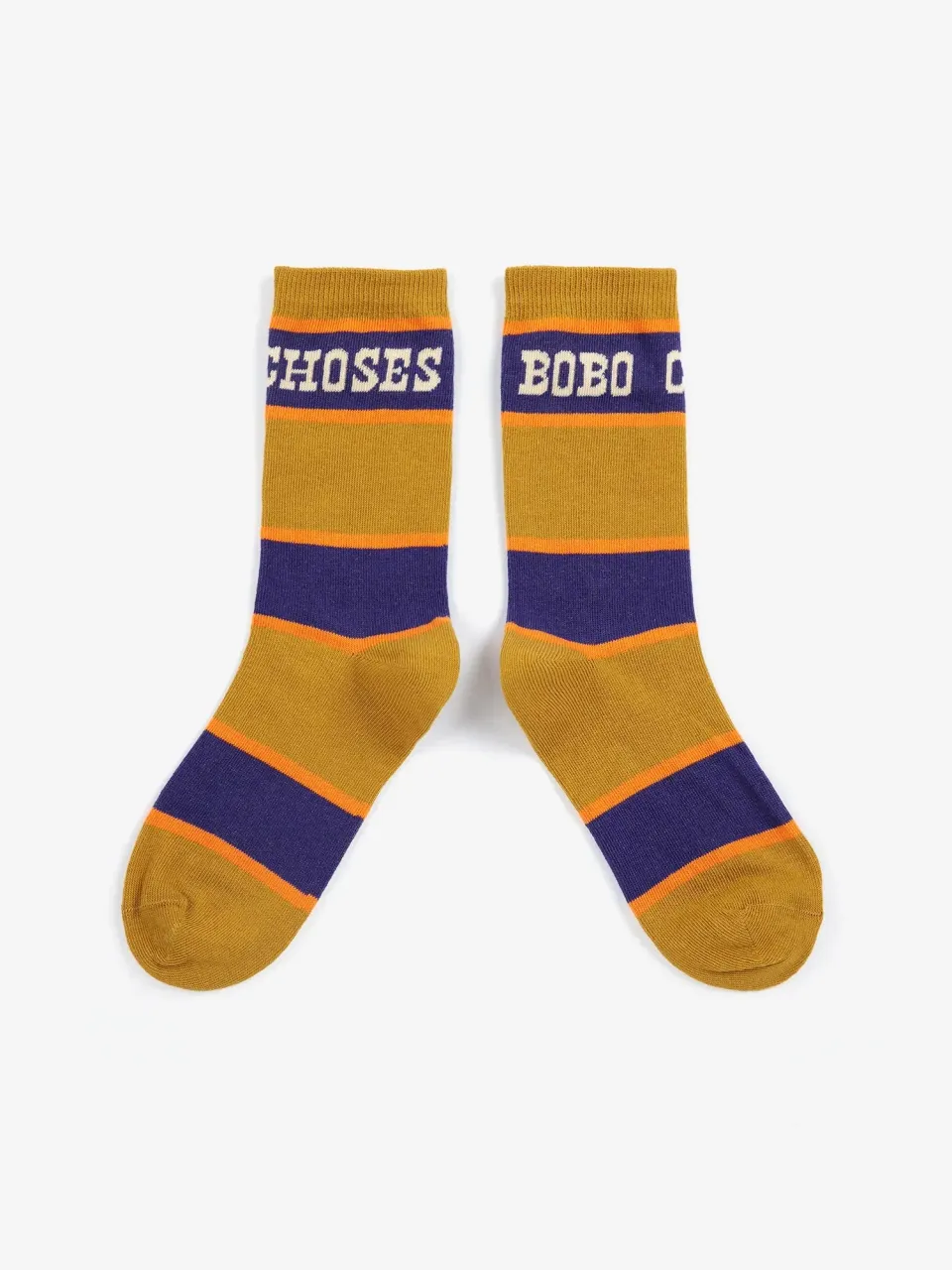 Bobo Choses Pop stripes lange strømper 23-25 flerfarvet