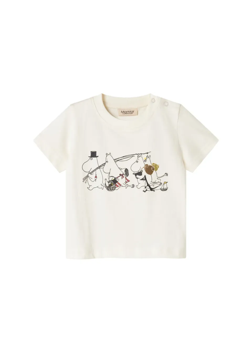 MarMar Copenhagen Tad B T-shirt Moomin Trip kortærmet
